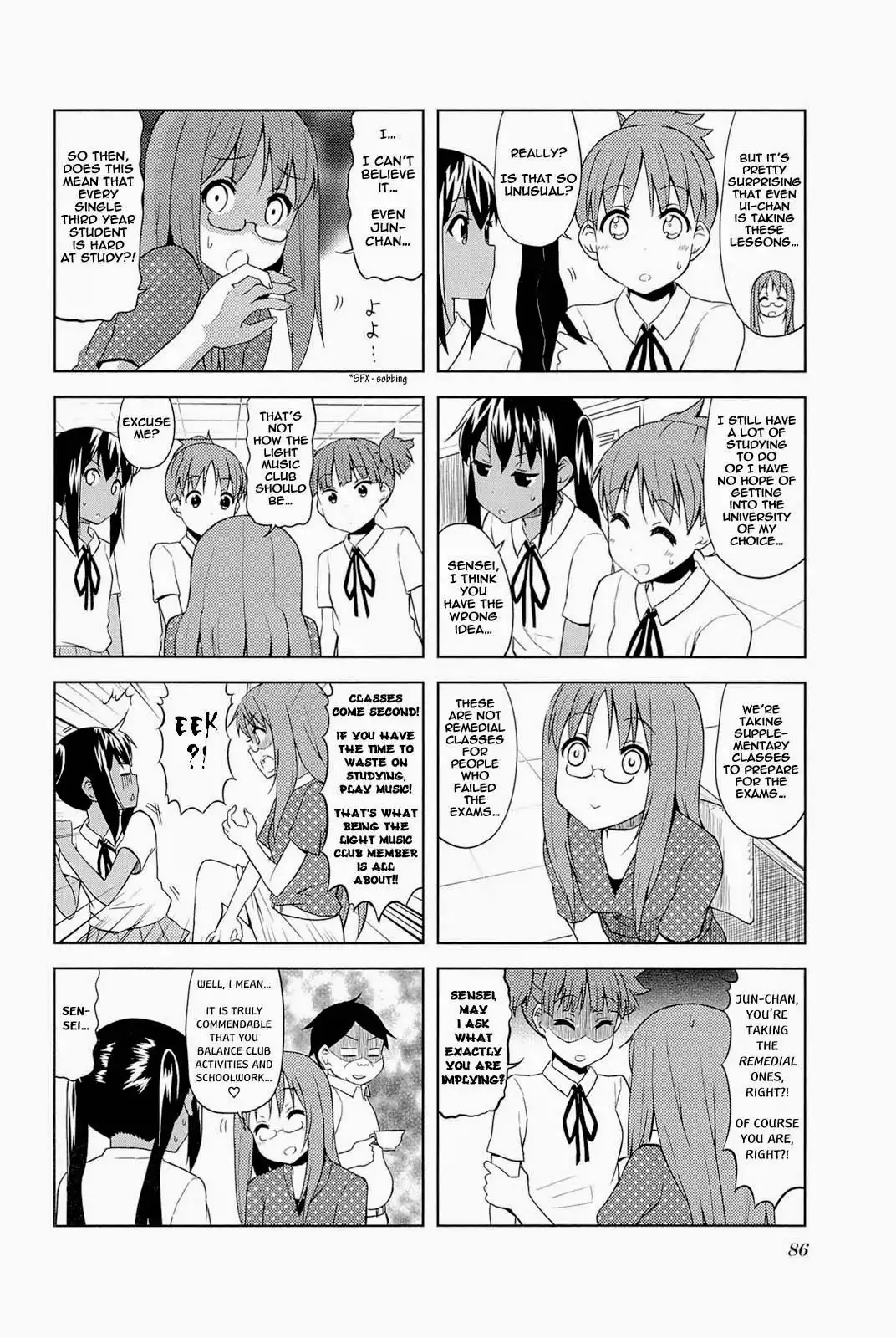 K-ON! - High School Chapter 10 4